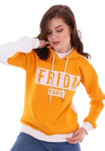 Frida Paris Damen Hoodie Kapuzenpullover