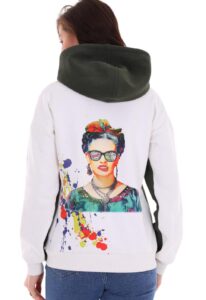 Frida Paris Damen Hoodie Kapuzenpullover