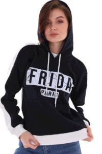 Frida Paris Damen Hoodie Kapuzenpullover