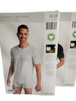 Herren Basic T-Shirt 3 Stück